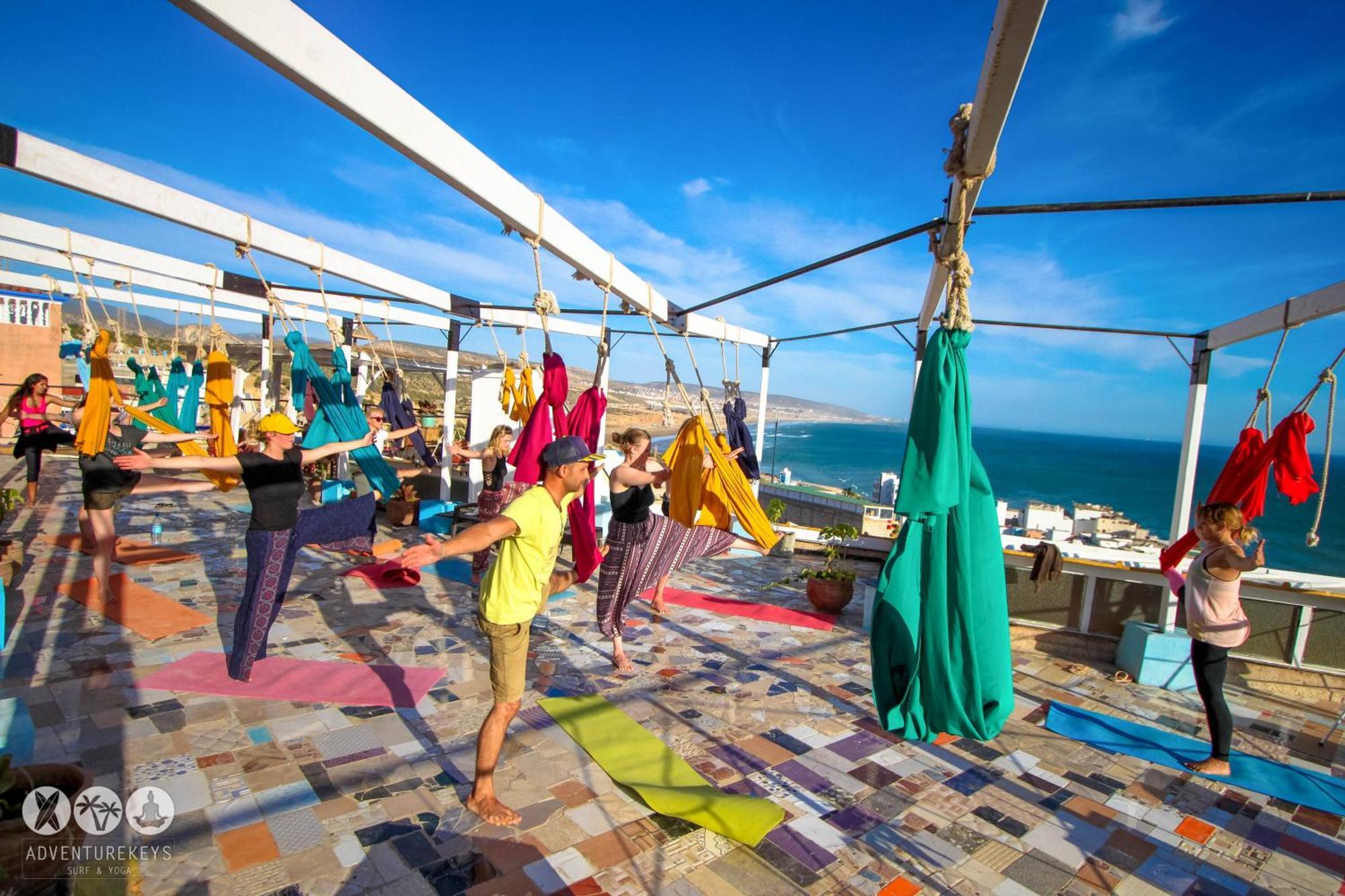 Adventurekeys Surf Yoga Cowork Bed and Breakfast Taghazout Εξωτερικό φωτογραφία
